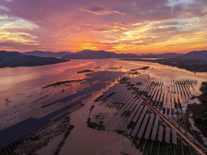 "Chenke Solar: Liderando la innovación del proyecto de soporte complementario entre la pesca y la fotovoltaica"