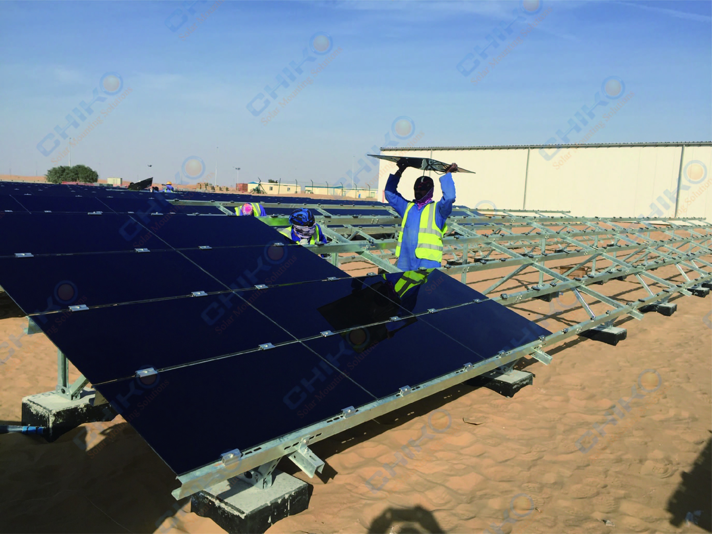 Chenke Solar: Cree soluciones de montaje fotovoltaico en suelo eficientes y fiables