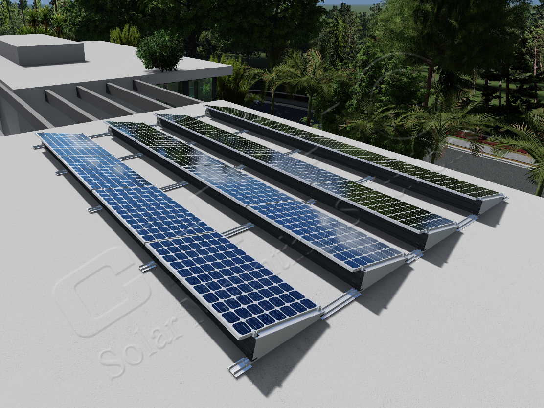 Ideal para la eficiencia energética: el sistema de montaje fotovoltaico Ballast VI