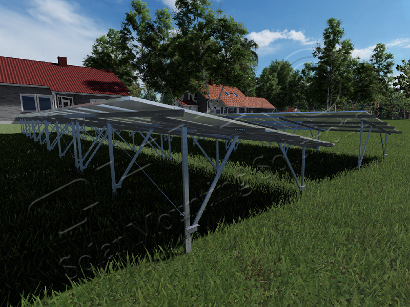 T2VC Estructura de Montaje para Fotovoltaica Terrestre: Liderando el Futuro de la Energía Verde