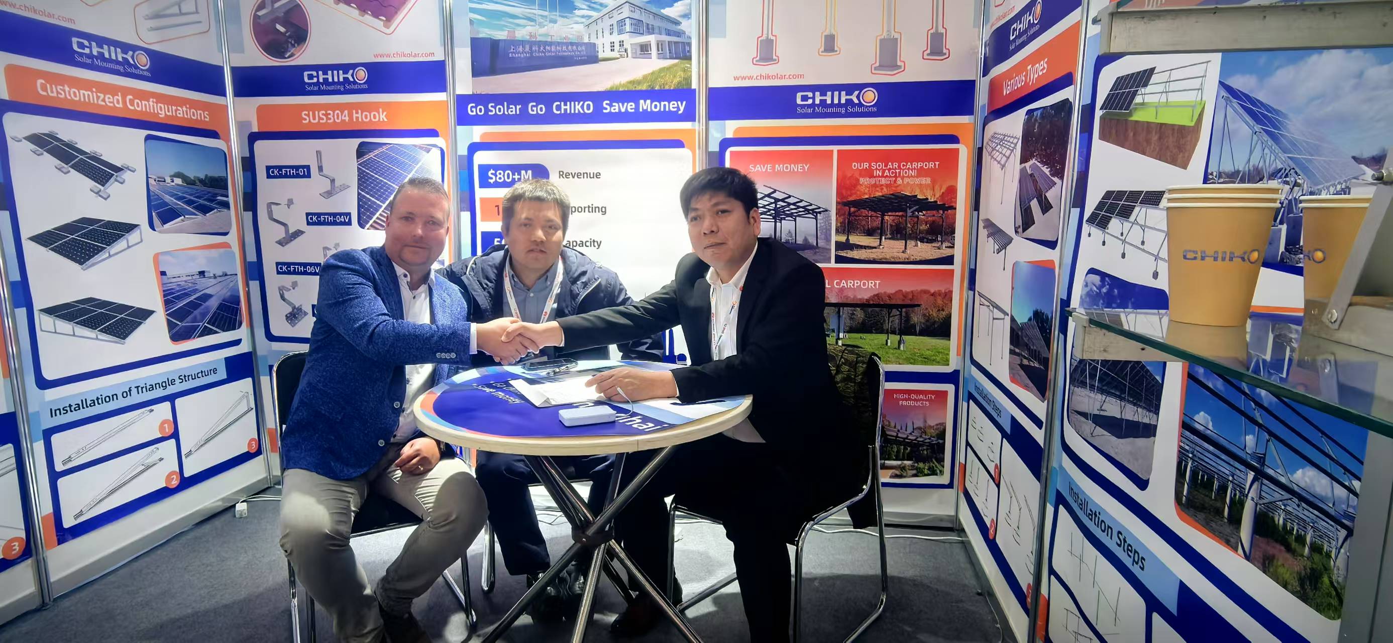 Chiko Solar presenta soluciones profesionales de soportes fotovoltaicos en la feria The Smarter E Europe