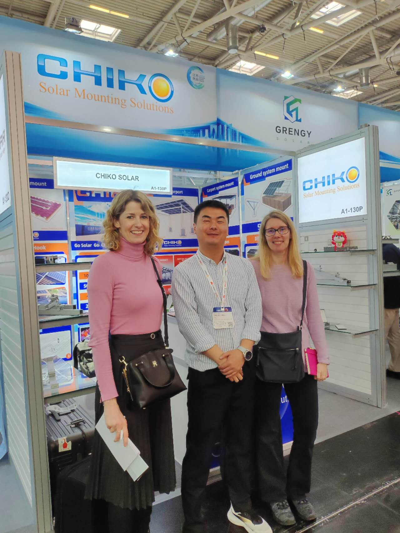 Chiko Solar presenta soluciones profesionales de soportes fotovoltaicos en la feria The Smarter E Europe