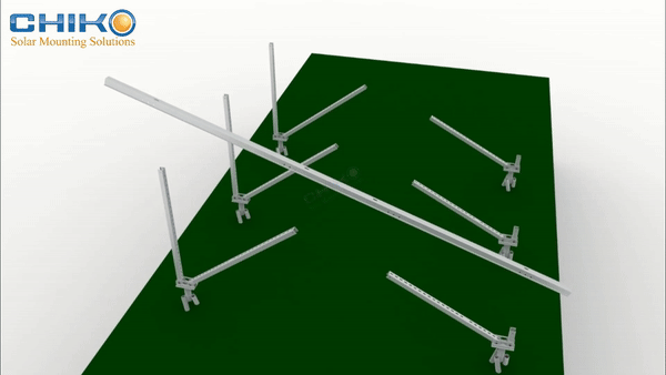 Solución de montaje solar Ground-U2V eficiente y estable - Chiko Solar establece nuevos estándares en la industria