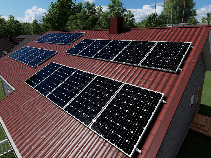 Eficiente y Robusto, Empoderando un Futuro Verde - Soluciones de Montaje Solar para Techos de Tejas
