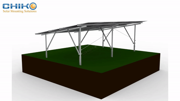 Eficiente y Estable, Empoderando el Futuro – El Sistema de Montaje Solar T2VC para Instalaciones en Suelo Impulsa el Desarrollo de las Energías Verdes