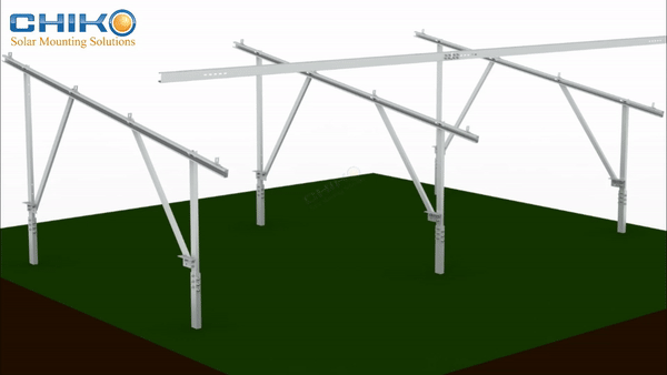 Eficiente y Estable, Empoderando el Futuro – El Sistema de Montaje Solar T2VC para Instalaciones en Suelo Impulsa el Desarrollo de las Energías Verdes