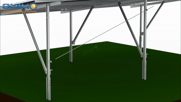 Eficiente y Estable, Empoderando el Futuro – El Sistema de Montaje Solar T2VC para Instalaciones en Suelo Impulsa el Desarrollo de las Energías Verdes